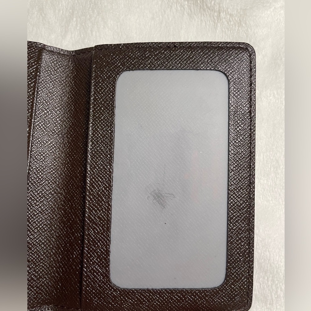 Louis Vuitton Damier Ebene Vertical Pass Case Card Holder  🤎 - Picture 5 of 11